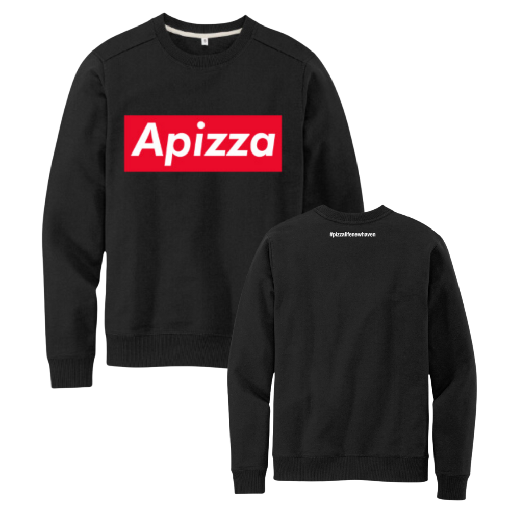 APIZZA BLOCK CREWNECK SWEATSHIRT