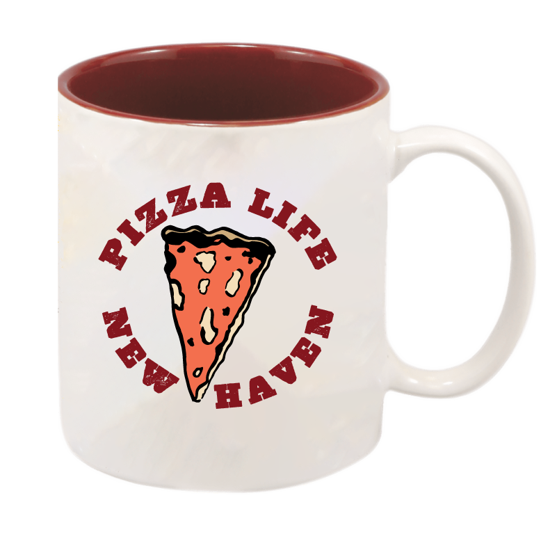 PIZZA LIFE NEW HAVEN MUG