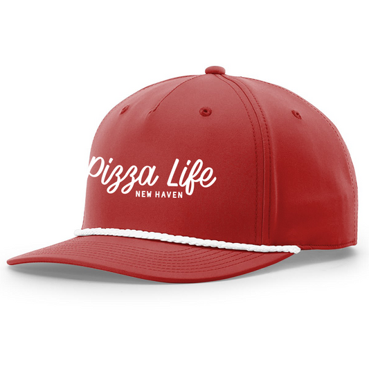 RED PIZZA LIFE ROPE HAT