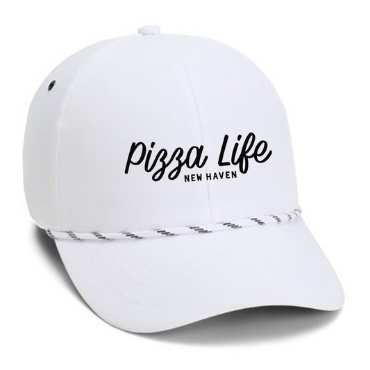 WHITE PIZZA LIFE ROPE HAT