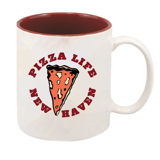 PIZZA LIFE NEW HAVEN MUG