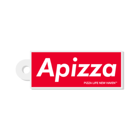 APIZZA ACRYLIC KEYRING