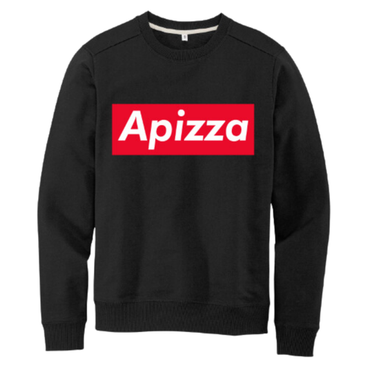 APIZZA BLOCK CREWNECK SWEATSHIRT