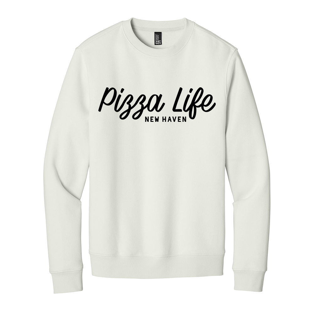 PIZZA LIFE CREWNECK SWEATSHIRT