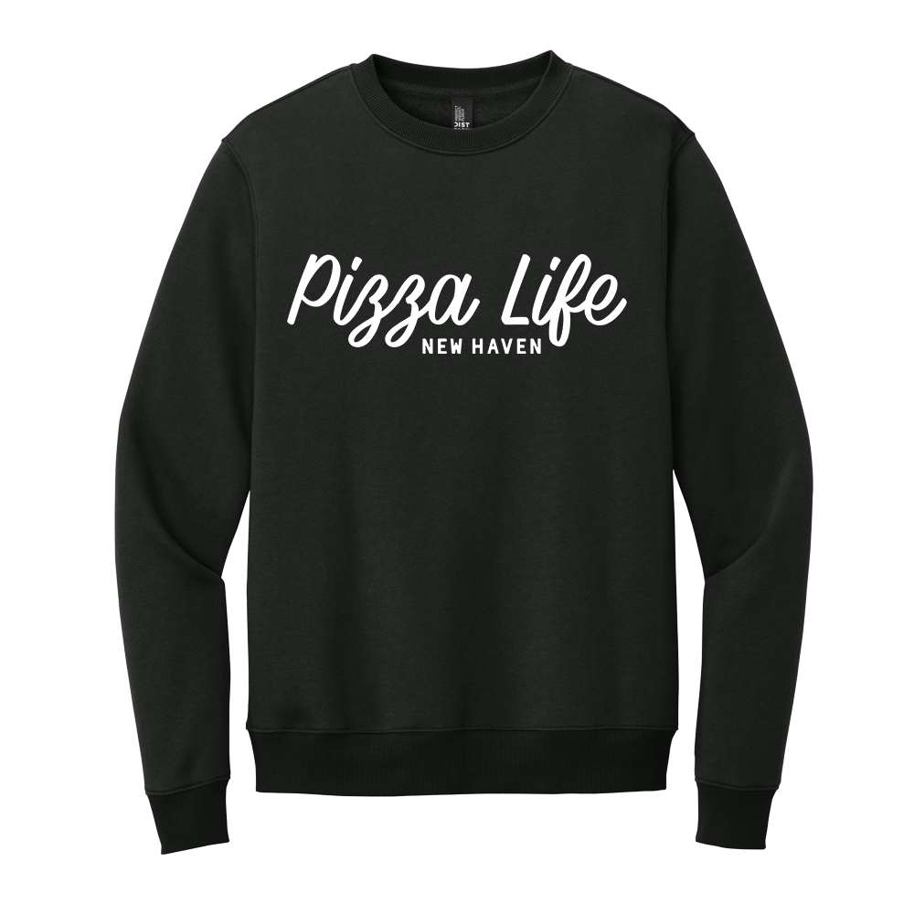 PIZZA LIFE CREWNECK SWEATSHIRT