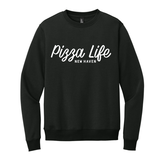 PIZZA LIFE CREWNECK SWEATSHIRT