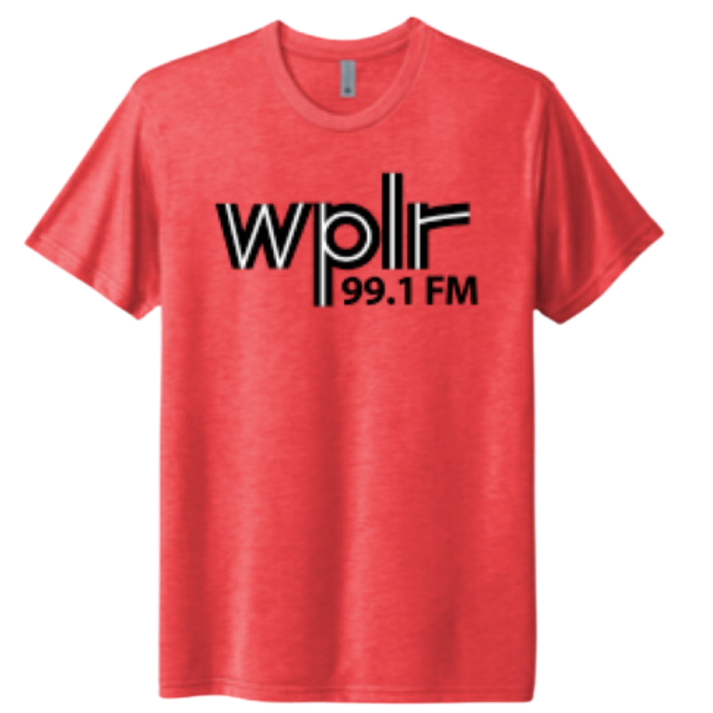 WPLR LOGO T-SHIRT – Pizza Life New Haven by Campus Customs