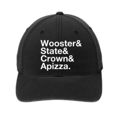 WOOSTER & STATE & CROWN GARMENT WASHED HAT